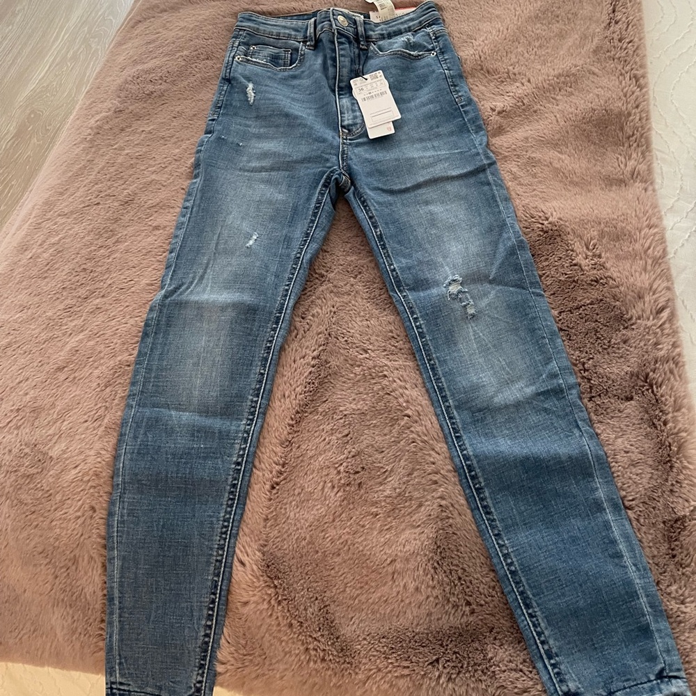 asos | high waisted skinny jeans